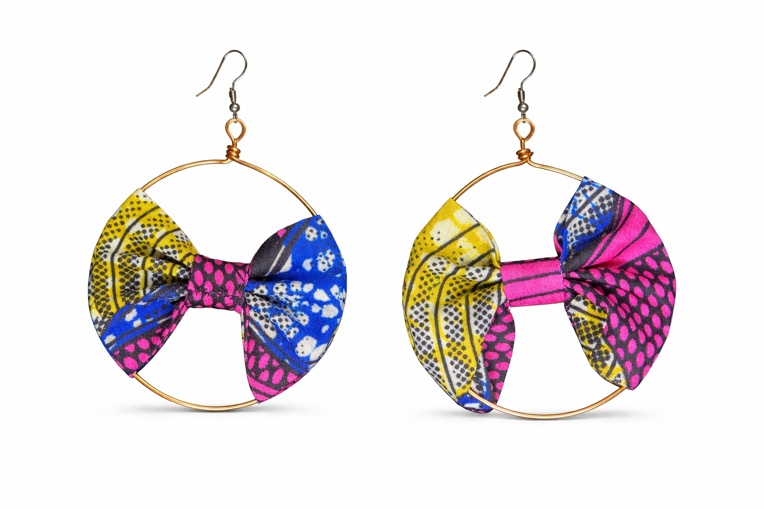 Bow tie Hoops